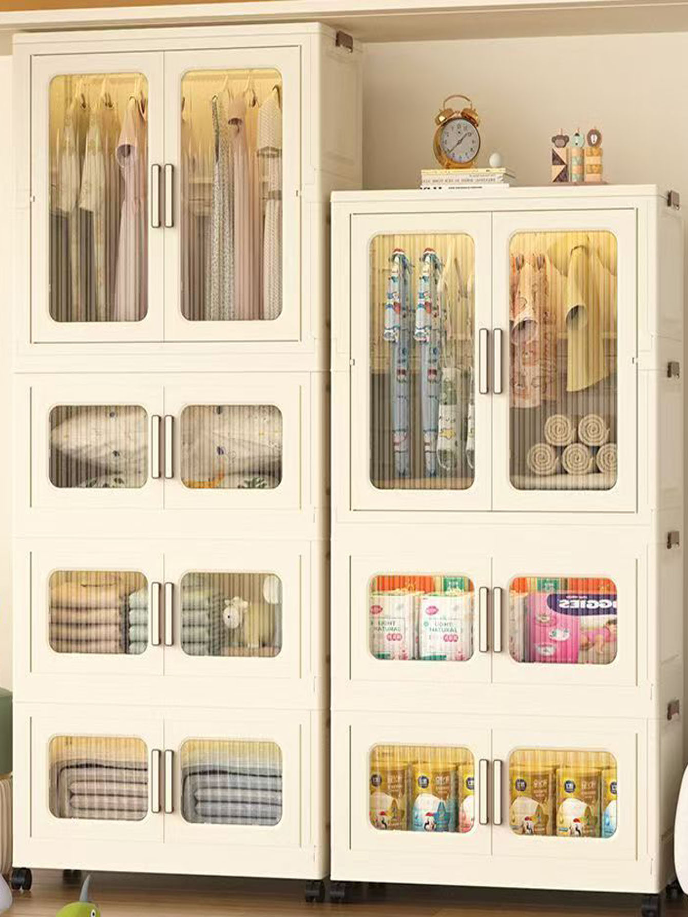 Lemari penyimpanan lipat, lema - Baby Clothes ulasan dan harga