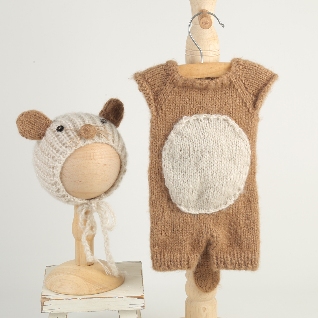 Set Alat Peraga Fotografi Bayi - Infant Photography Props Outfit ulasan dan harga