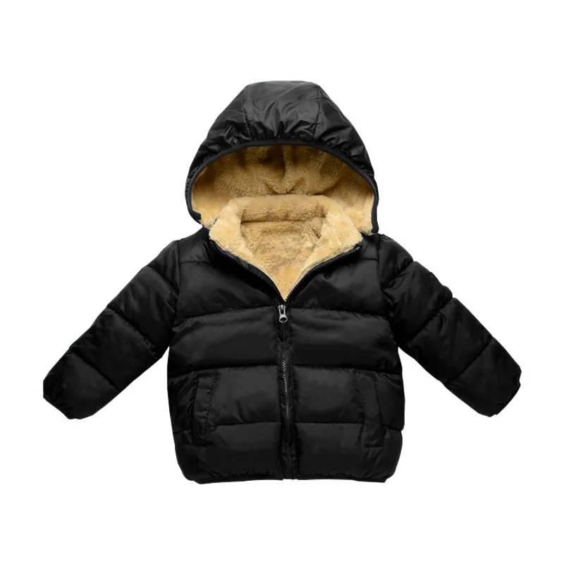 Jaket Tebal Berlapis Bulu Domb - Toddler Boy Winter Fleece Jacket ulasan dan harga