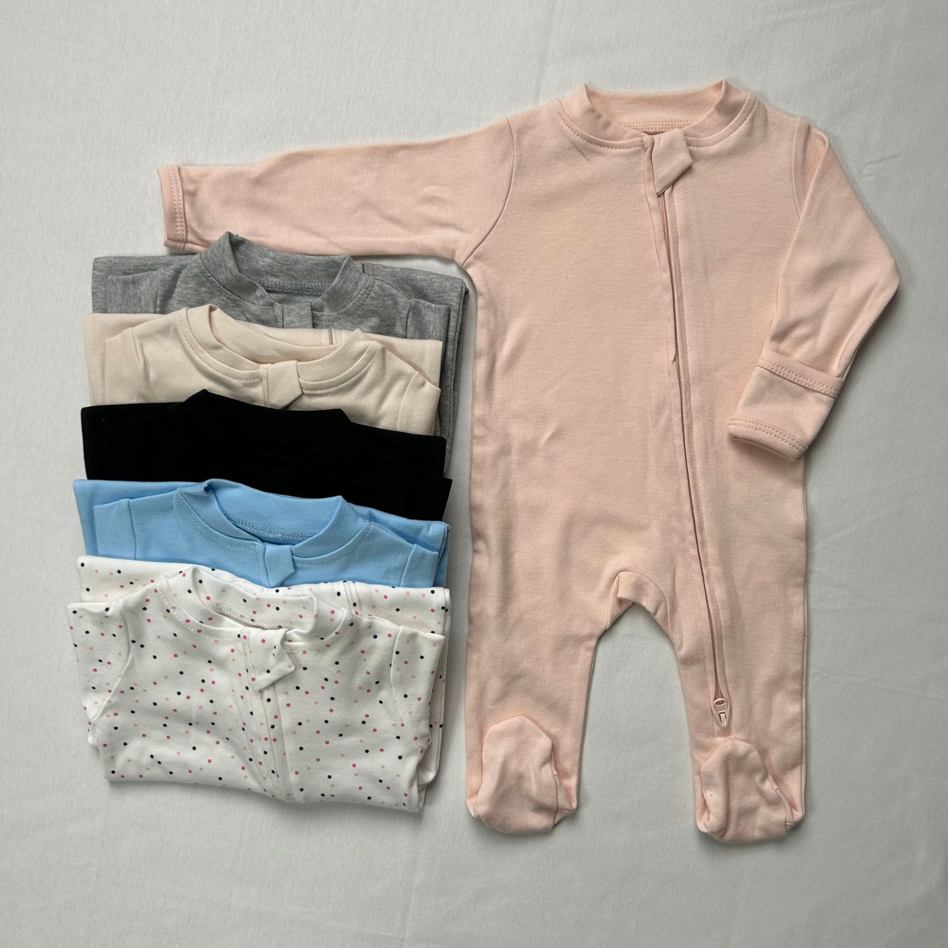 Baju Bayi Model Romper Segitig - Cotton Baby Onesies Zipper ulasan dan harga