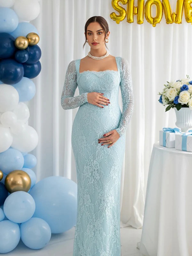 Gaun Pemotretan Ibu Hamil Berb - Maternity Wear ulasan dan harga